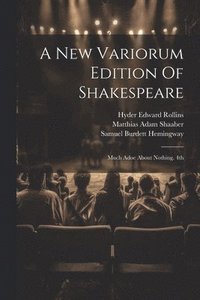 bokomslag New Variorum Edition Of Shakespeare