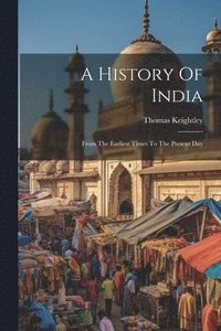 bokomslag A History Of India