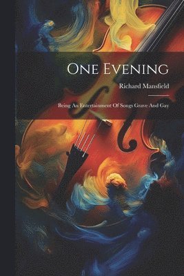 Richard Mansfield - One Evening, Häftad