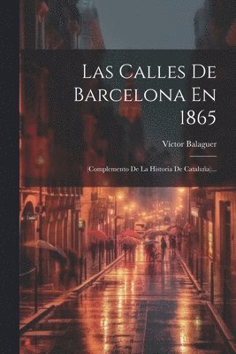 Las Calles De Barcelona En 1865 1