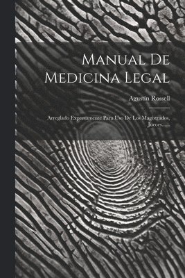 bokomslag Manual De Medicina Legal