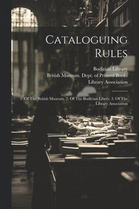 bokomslag Cataloguing Rules