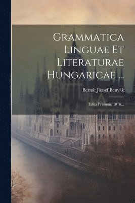 bokomslag Grammatica Linguae Et Literaturae Hungaricae ...