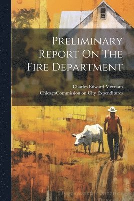 Chicago (Ill Commission on City Ex, Charles Edward Merriam - Preliminary Report On The Fire Department, Häftad