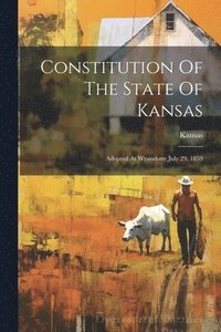 bokomslag Constitution Of The State Of Kansas