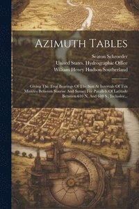 bokomslag Azimuth Tables
