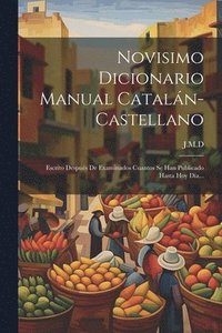 bokomslag Novisimo Dicionario Manual Cataln-castellano