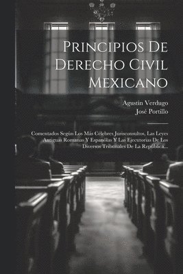 Agustín Verdugo, José Portillo - Principios De Derecho Civil Mexicano, Häftad