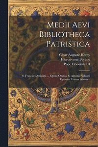 bokomslag Medii Aevi Bibliotheca Patristica