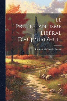 bokomslag Protestantisme Libéral D'aujourd'hui...
