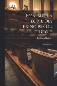 bokomslag Essai Sur La Thorie Des Principes Du Droit