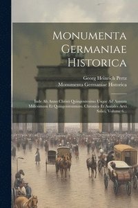 bokomslag Monumenta Germaniae Historica