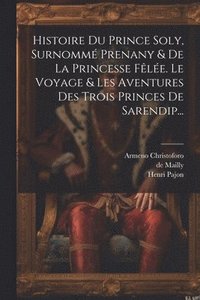 bokomslag Histoire Du Prince Soly, Surnomm Prenany & De La Princesse Fle. Le Voyage & Les Aventures Des Trois Princes De Sarendip...