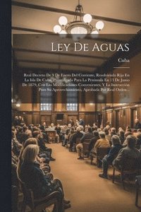 bokomslag Ley De Aguas