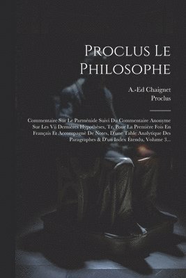 Anthelme Edouard Chaignet, Proclus - Proclus Le Philosophe, Häftad