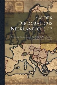 bokomslag Codex Diplomaticus Neerlandicus / 2