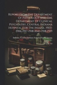 bokomslag Report From The Department Of Pathology And The Department Of Clinical Psychiatry, Central Indiana Hospital For The Insane. 1903-1906-1917-1918 And 1918-1919