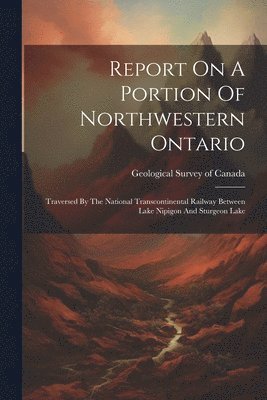 Report On A Portion Of Northwestern Ontario 1