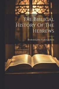 bokomslag The Biblical History Of The Hebrews