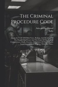 bokomslag The Criminal Procedure Code