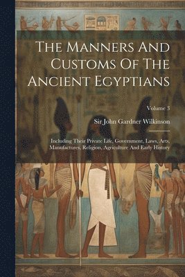 bokomslag The Manners And Customs Of The Ancient Egyptians