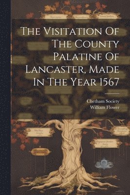 bokomslag The Visitation Of The County Palatine Of Lancaster, Made In The Year 1567