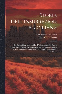 Storia Dell'insurrezione Siciliana 1