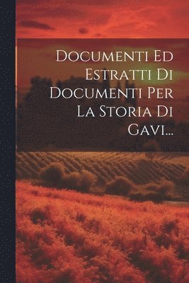 bokomslag Documenti Ed Estratti Di Documenti Per La Storia Di Gavi...