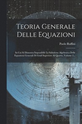 bokomslag Teoria Generale Delle Equazioni