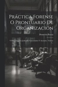 bokomslag Prctica Forense O Prontuario De Organizacin