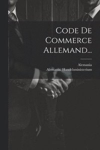 bokomslag Code De Commerce Allemand...