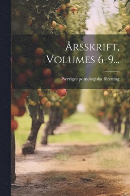 bokomslag rsskrift, Volumes 6-9...
