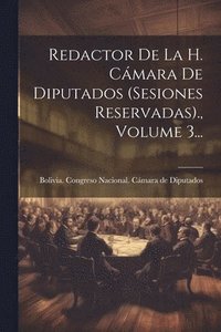 bokomslag Redactor De La H. Cmara De Diputados (sesiones Reservadas)., Volume 3...