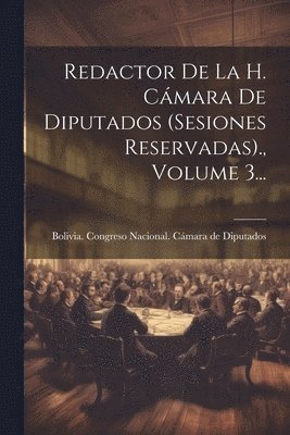 Redactor De La H. Cmara De Diputados (sesiones Reservadas)., Volume 3... 1