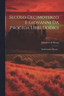 Salvatore De Renzi, Salvatore de Renzi - Secolo Decimoterzo E Giovanni Da Procida Libri Dodici, Häftad