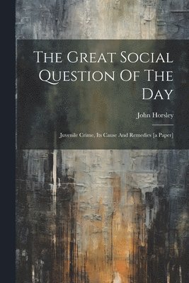 John Horsley - Great Social Question Of The Day, Häftad