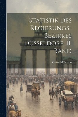 bokomslag Statistik des Regierungs-Bezirkes Düsseldorf, II. Band