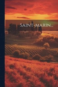 bokomslag Saint-marin...