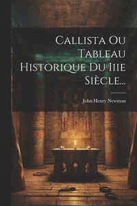 bokomslag Callista Ou Tableau Historique Du Iiie Sicle...