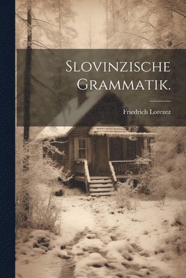 bokomslag Slovinzische Grammatik.