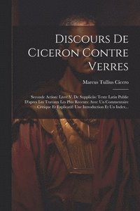 bokomslag Discours De Ciceron Contre Verres