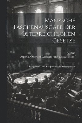 bokomslag Manzsche Taschenausgabe der österreichischen Gesetze