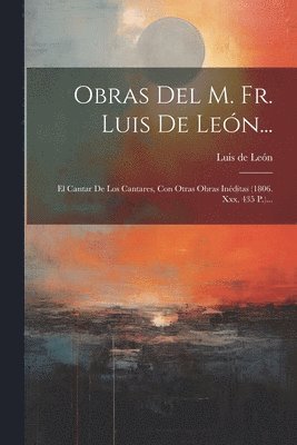 bokomslag Obras Del M. Fr. Luis De Len...