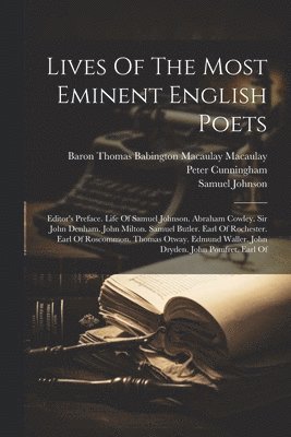 Lives Of The Most Eminent English Poets 1