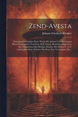 Johann Friedrich Kleuker - Zend-avesta, Häftad