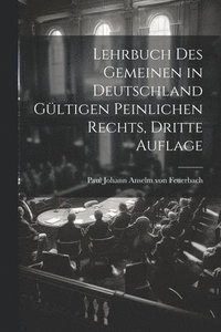 bokomslag Lehrbuch des Gemeinen in Deutschland Gltigen Peinlichen Rechts, dritte Auflage