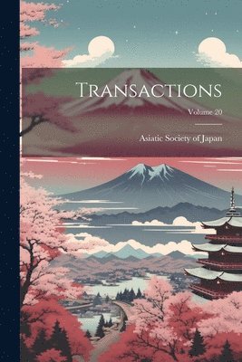 Transactions; Volume 20 1