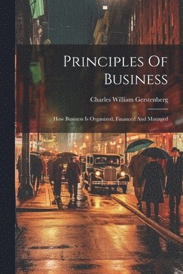 bokomslag Principles Of Business