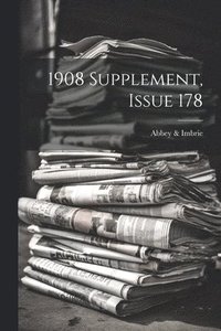 bokomslag 1908 Supplement, Issue 178