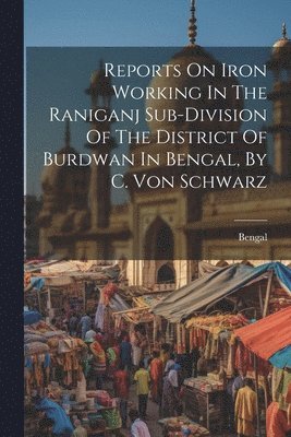 bokomslag Reports On Iron Working In The Raniganj Sub-division Of The District Of Burdwan In Bengal, By C. Von Schwarz